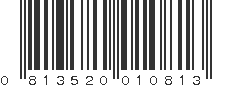 UPC 813520010813