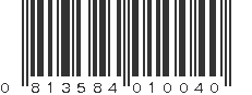 UPC 813584010040