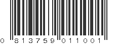 UPC 813759011001