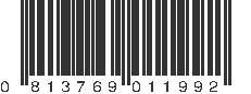 UPC 813769011992