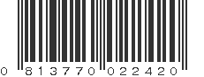 UPC 813770022420