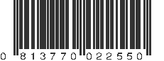 UPC 813770022550