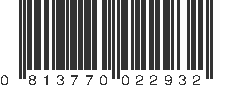 UPC 813770022932