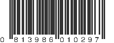 UPC 813986010297