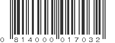 UPC 814000017032