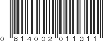 UPC 814002011311