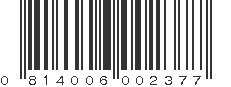 UPC 814006002377