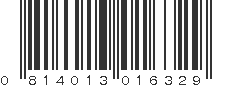 UPC 814013016329