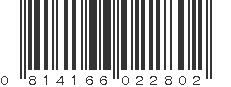 UPC 814166022802