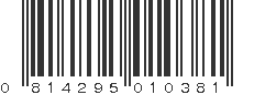 UPC 814295010381