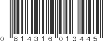 UPC 814316013445