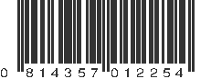 UPC 814357012254