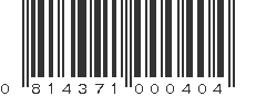 UPC 814371000404