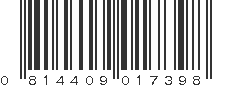 UPC 814409017398