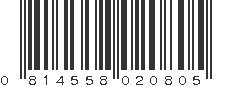 UPC 814558020805