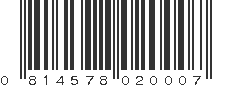 UPC 814578020007