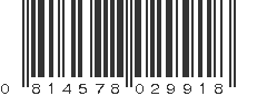 UPC 814578029918