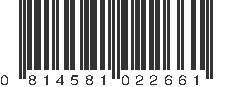 UPC 814581022661