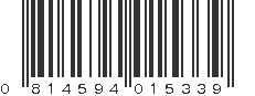 UPC 814594015339