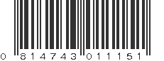 UPC 814743011151