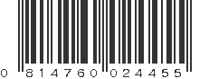 UPC 814760024455