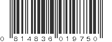 UPC 814836019750