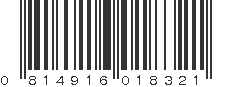 UPC 814916018321