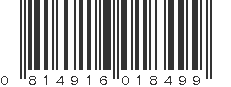 UPC 814916018499