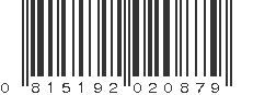 UPC 815192020879