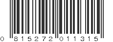 UPC 815272011315