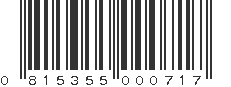 UPC 815355000717