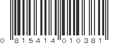 UPC 815414010381