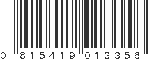 UPC 815419013356