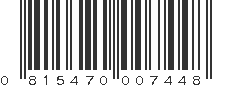 UPC 815470007448