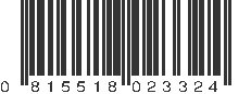 UPC 815518023324