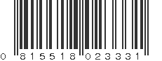 UPC 815518023331