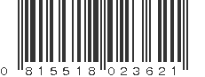 UPC 815518023621