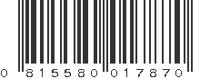 UPC 815580017870