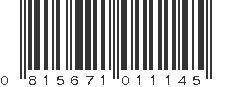 UPC 815671011145