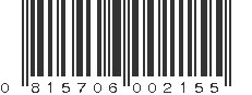 UPC 815706002155