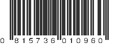 UPC 815736010960