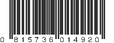 UPC 815736014920