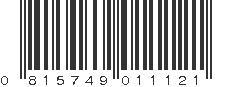 UPC 815749011121