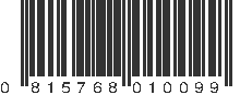 UPC 815768010099