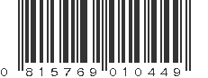 UPC 815769010449