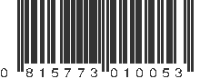 UPC 815773010053