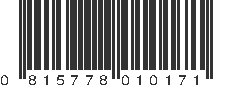 UPC 815778010171