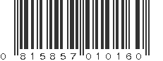 UPC 815857010160