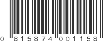 UPC 815874001158