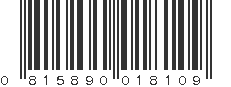 UPC 815890018109